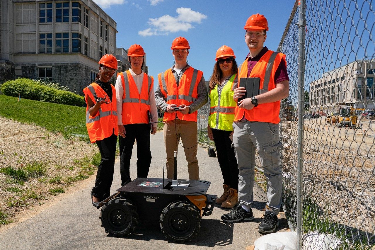 Undergraduate research integrates robotic devices and engineering majors